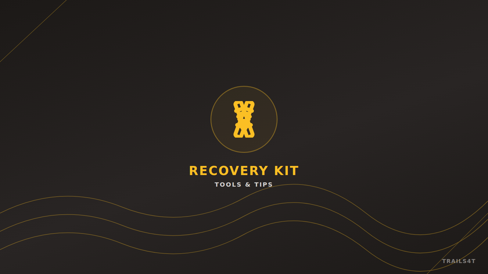 The Recovery Kit We Actually Use